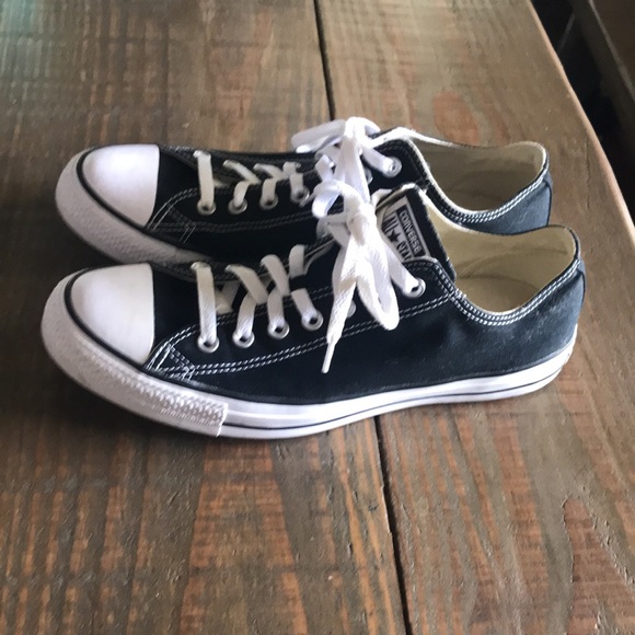 COPY - Converse Chuck Taylor All Stars X9166 Black White Low Sneakers - Size 12… - Picture 5 of 12